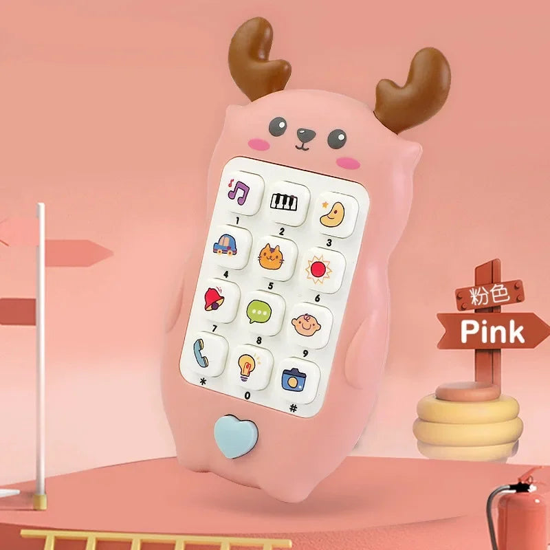 Baby Bilingual Phone Toy with Music & Voice
