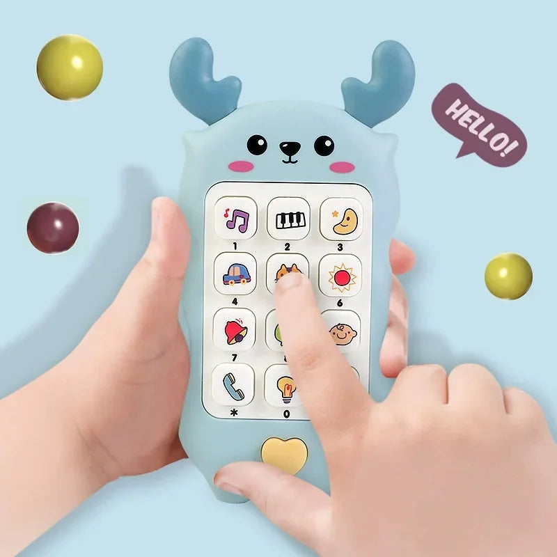 Baby Bilingual Phone Toy with Music & Voice