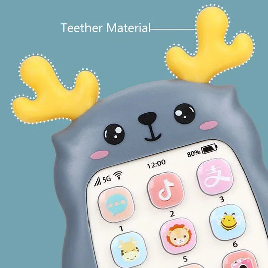 Baby Bilingual Phone Toy with Music & Voice