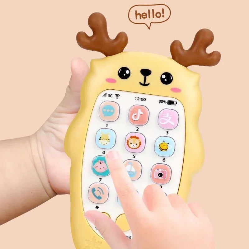 Baby Bilingual Phone Toy with Music & Voice