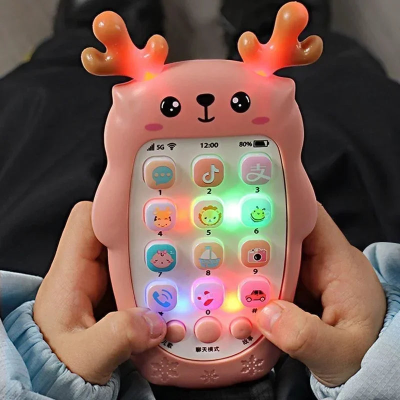 Baby Bilingual Phone Toy with Music & Voice