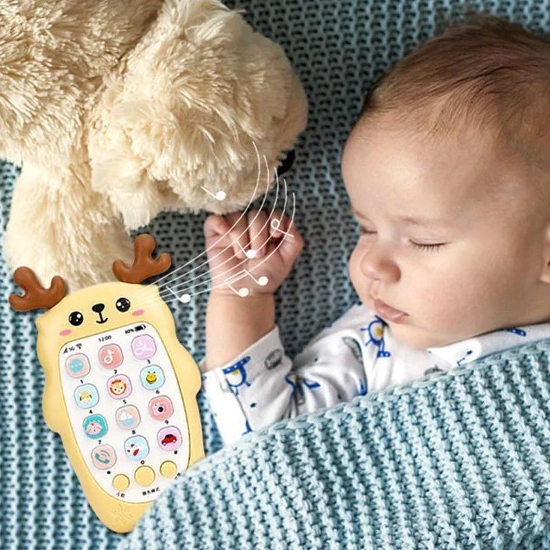 Baby Bilingual Phone Toy with Music & Voice