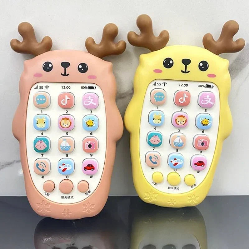Baby Bilingual Phone Toy with Music & Voice